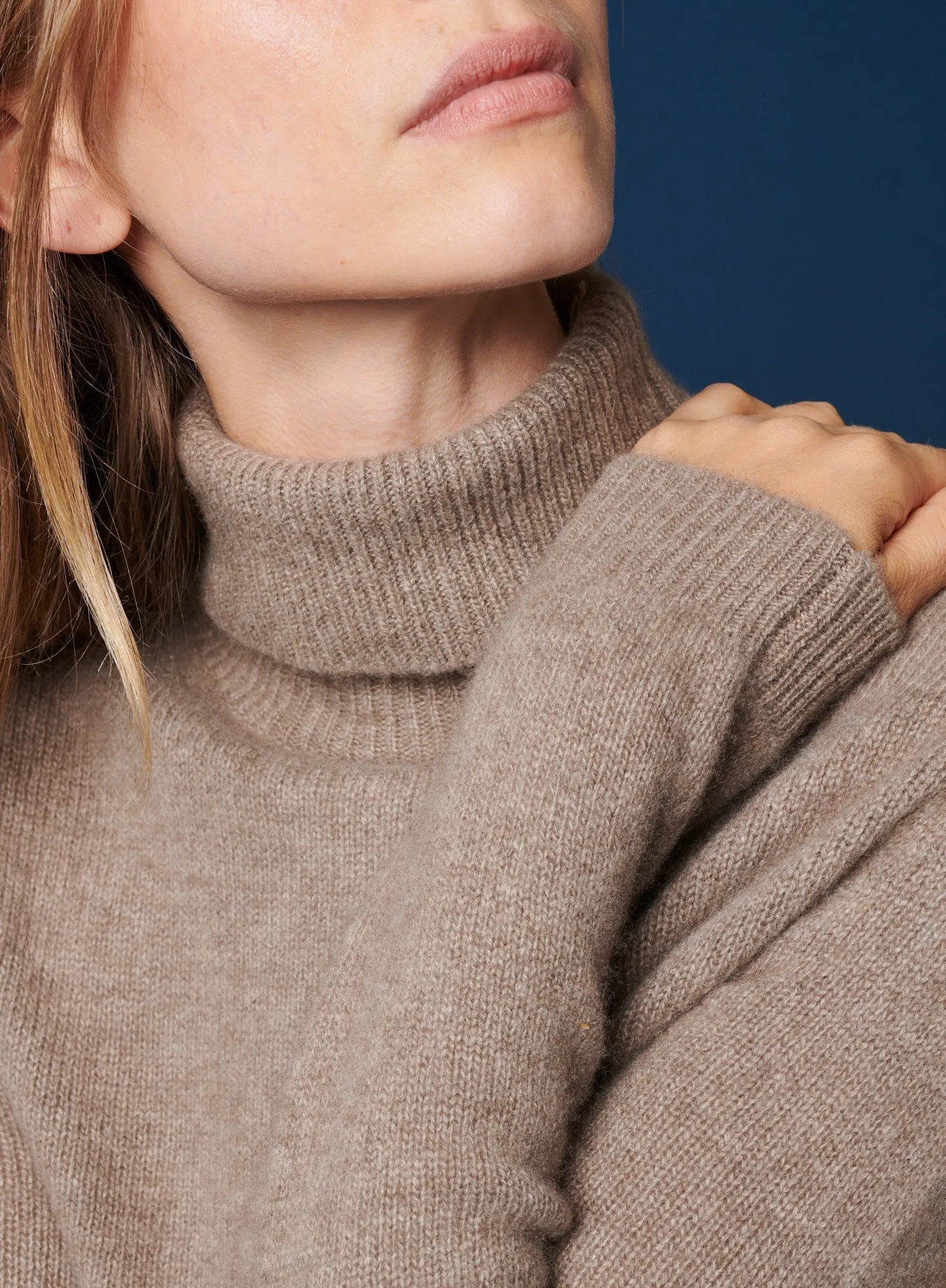 Cashmere Long Sleeve Turtleneck