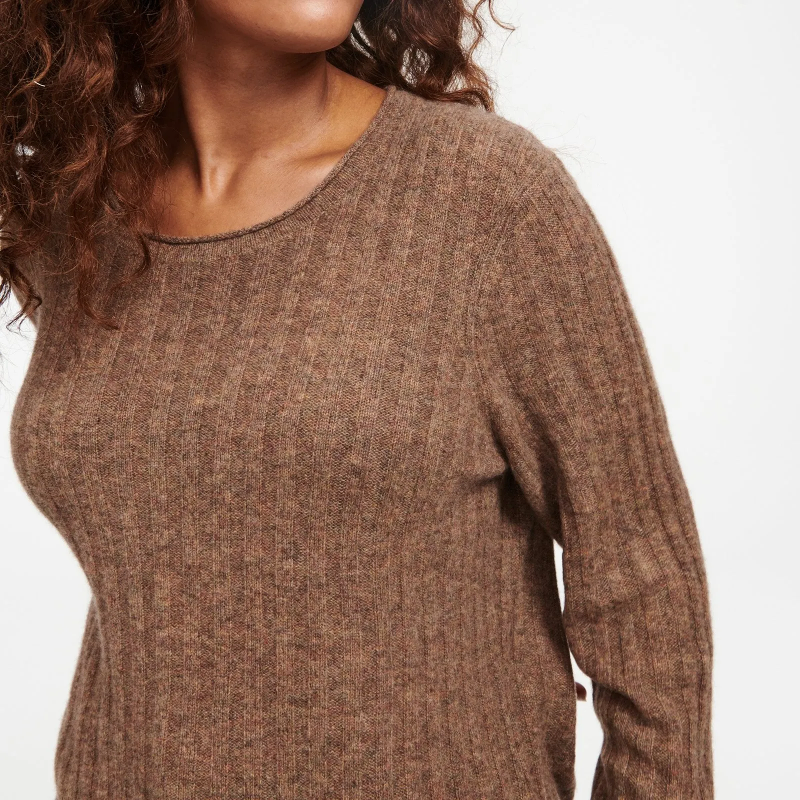 Cashmere Ribbed Sweater