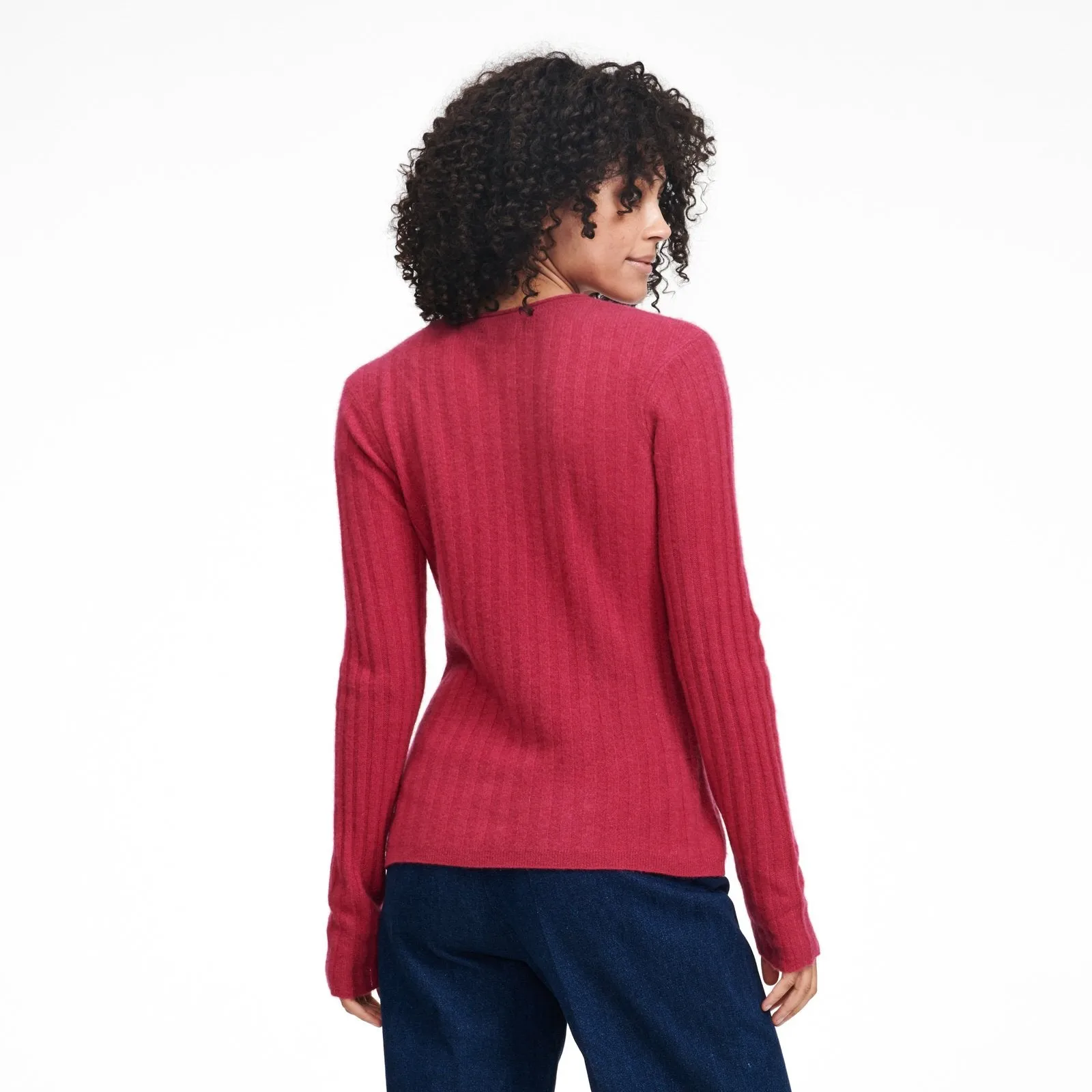 Cashmere Ribbed Sweater