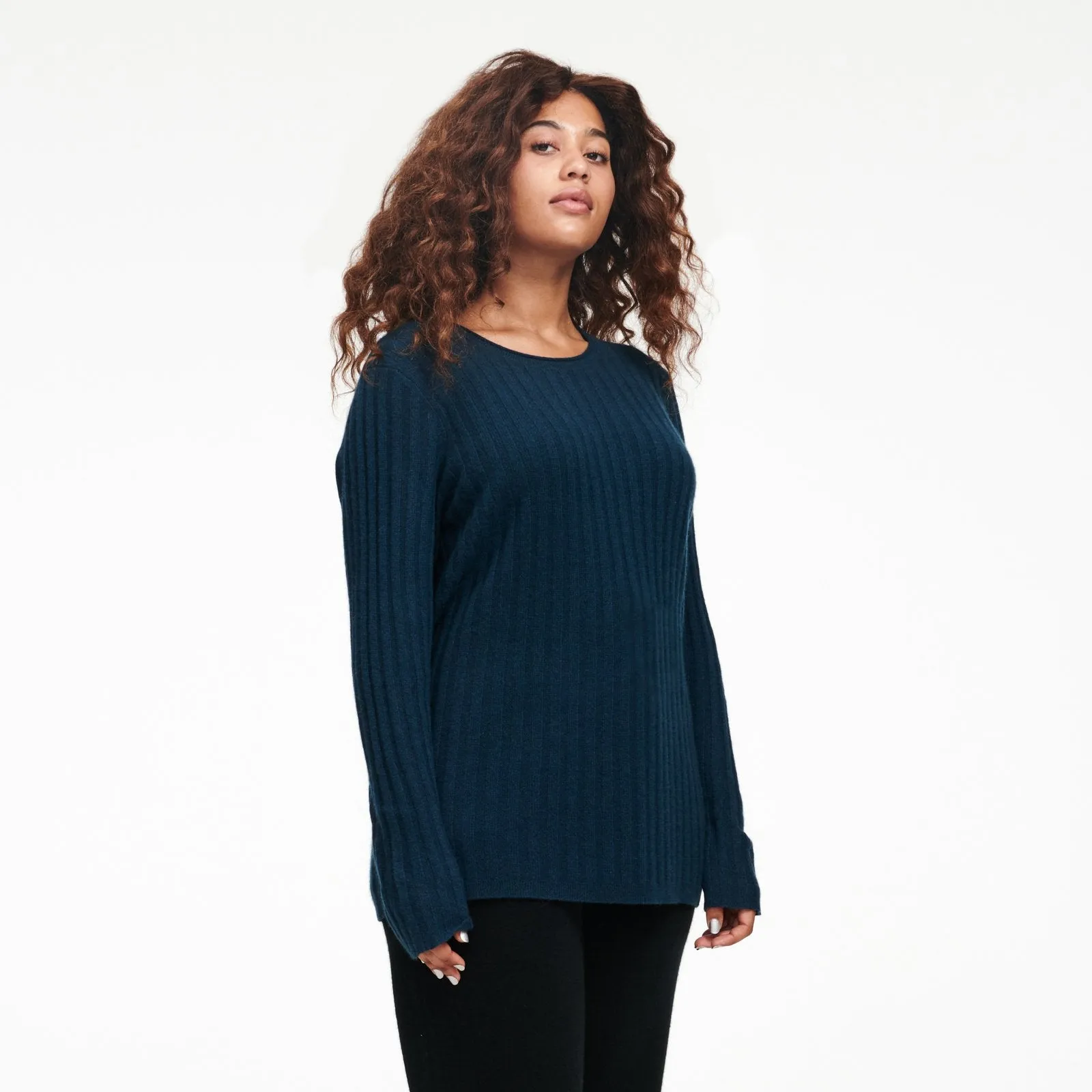 Cashmere Ribbed Sweater