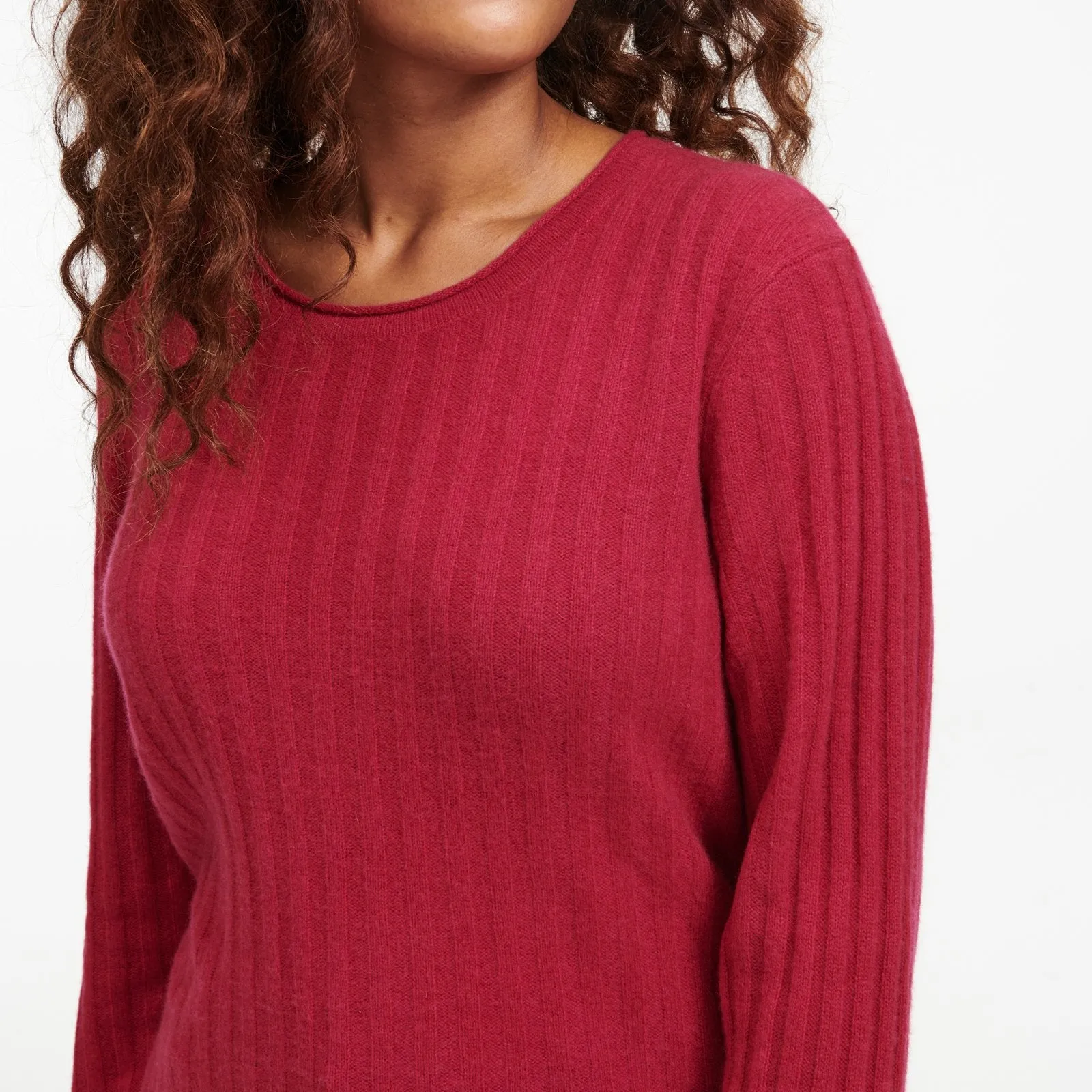 Cashmere Ribbed Sweater