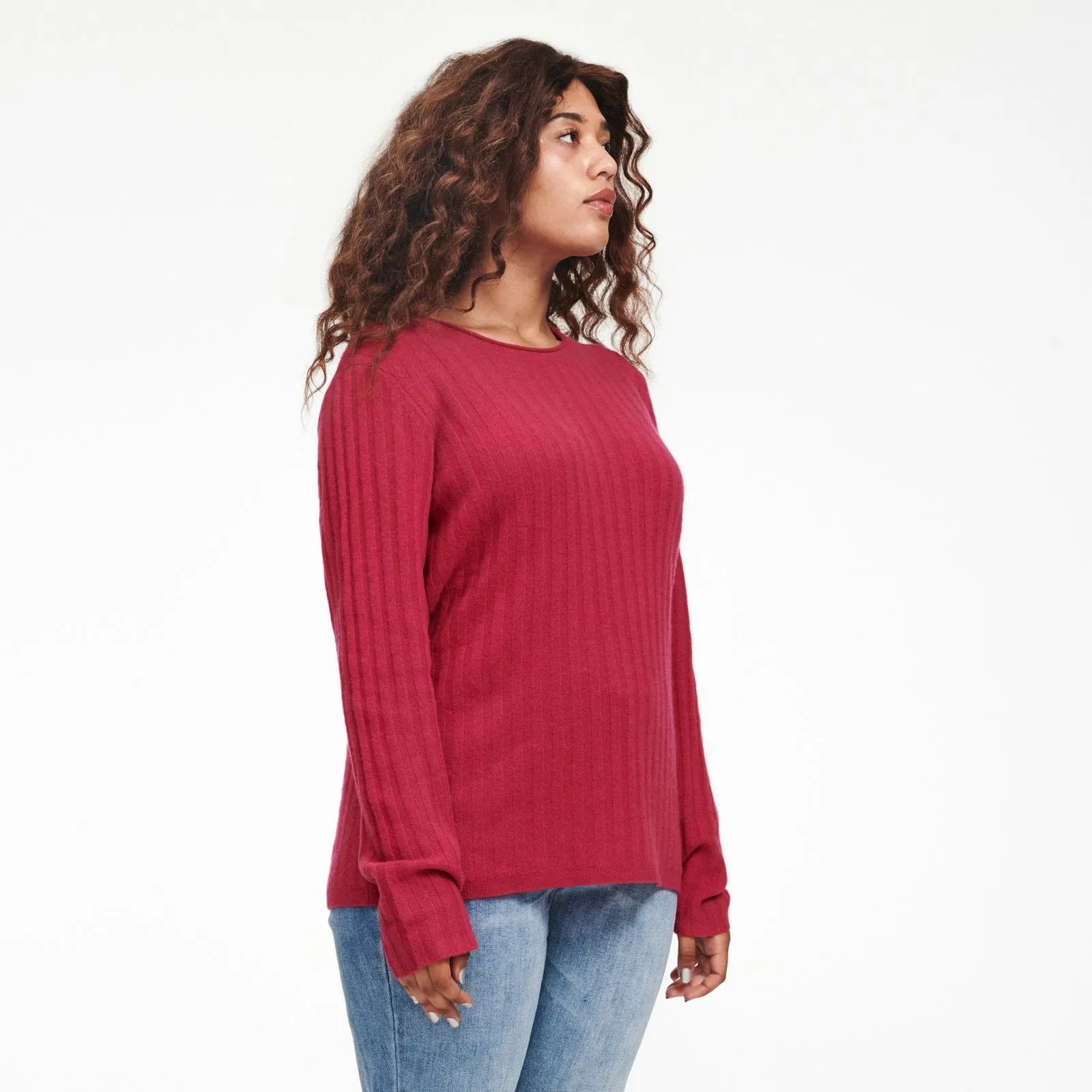 Cashmere Ribbed Sweater