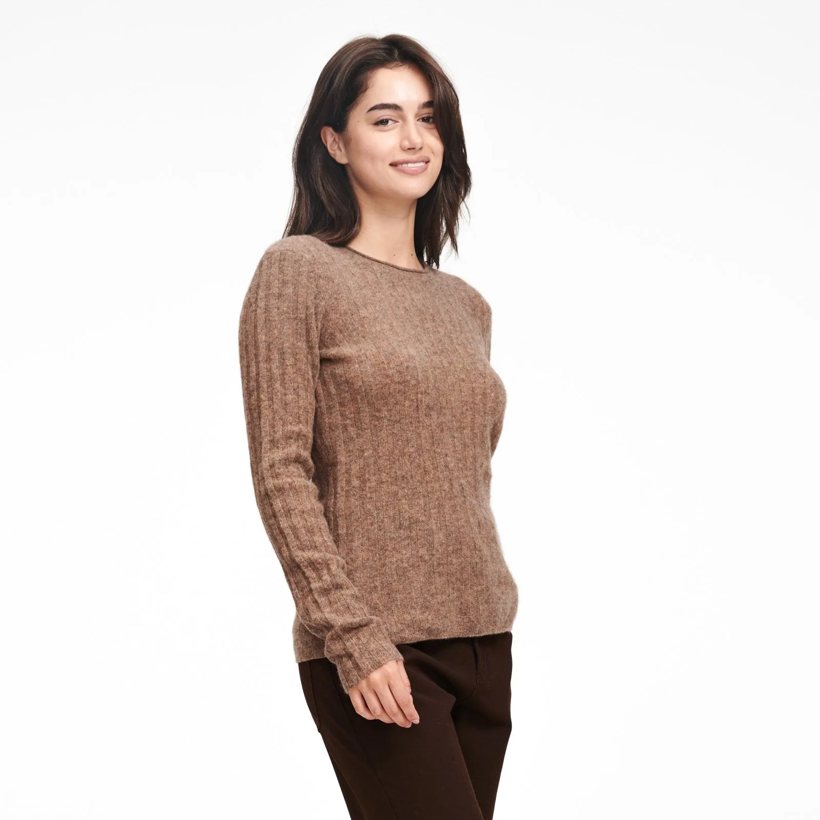 Cashmere Ribbed Sweater