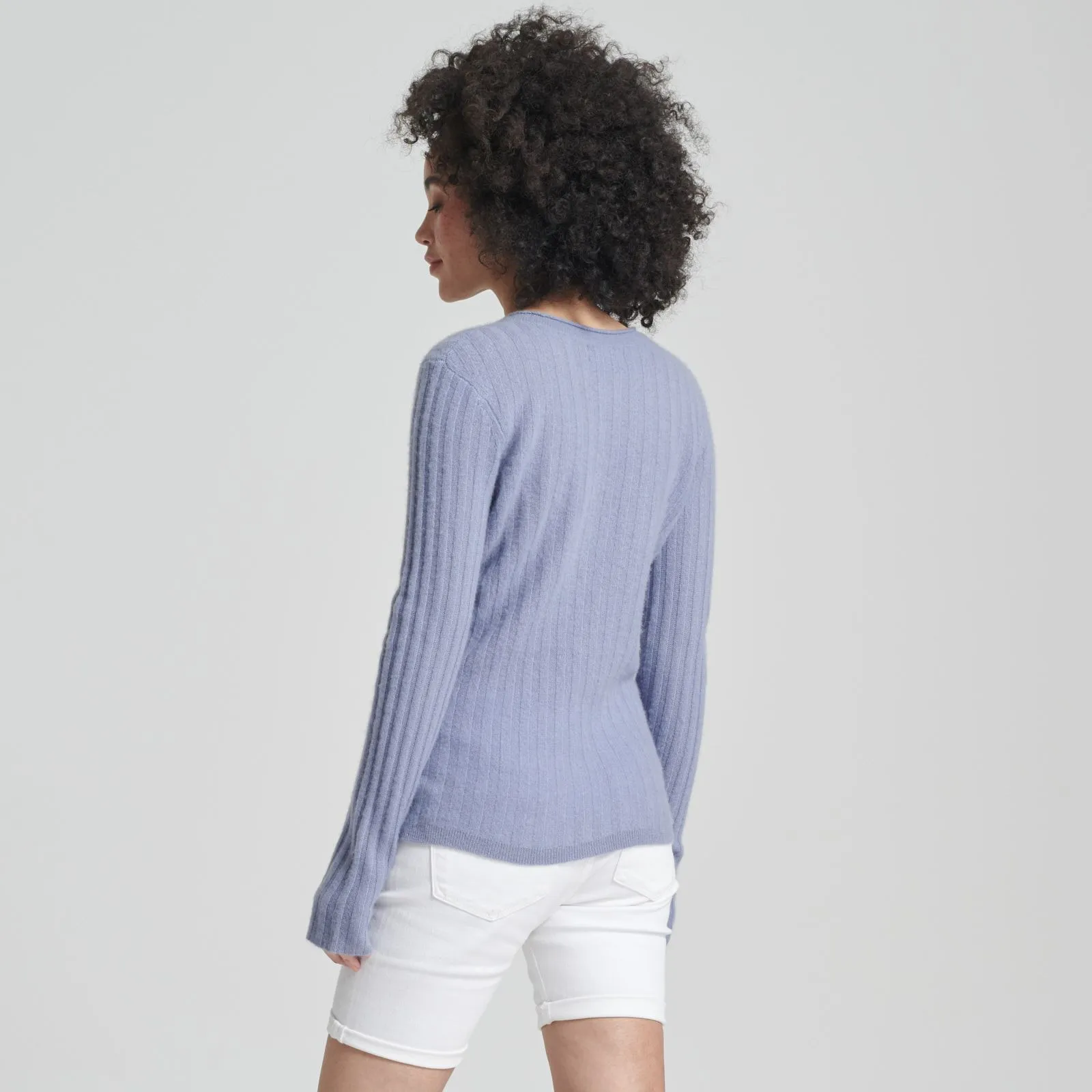 Cashmere Ribbed Sweater