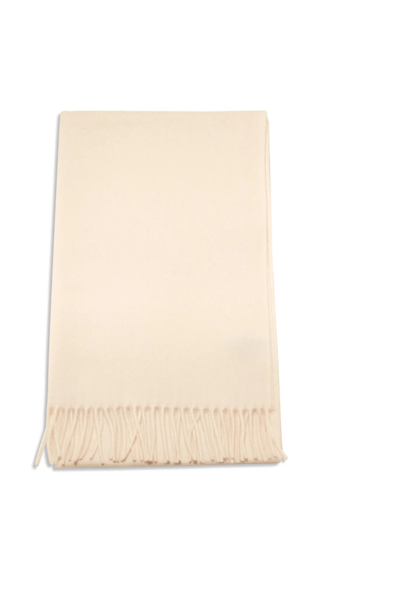 Cashmere scarf cream