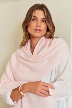 Cashmere Scarf | Pale Pink