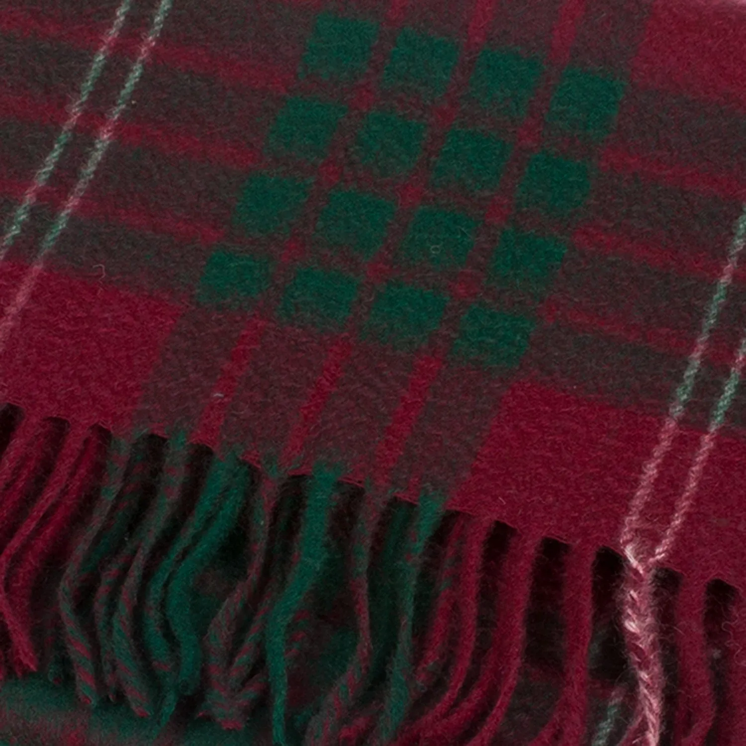 Cashmere Scottish Tartan Clan Scarf  Crawford