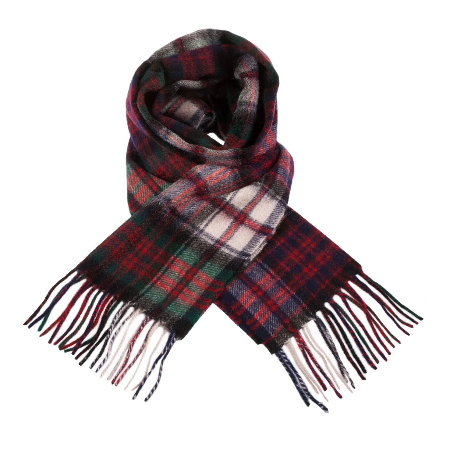 Cashmere Scottish Tartan Clan Scarf  Macdonald Dress