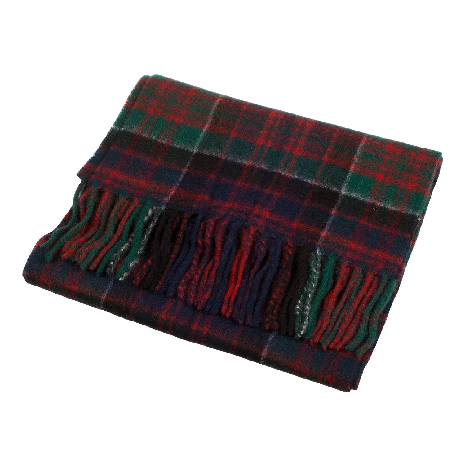 Cashmere Scottish Tartan Clan Scarf  Macdonald Of Clanranald