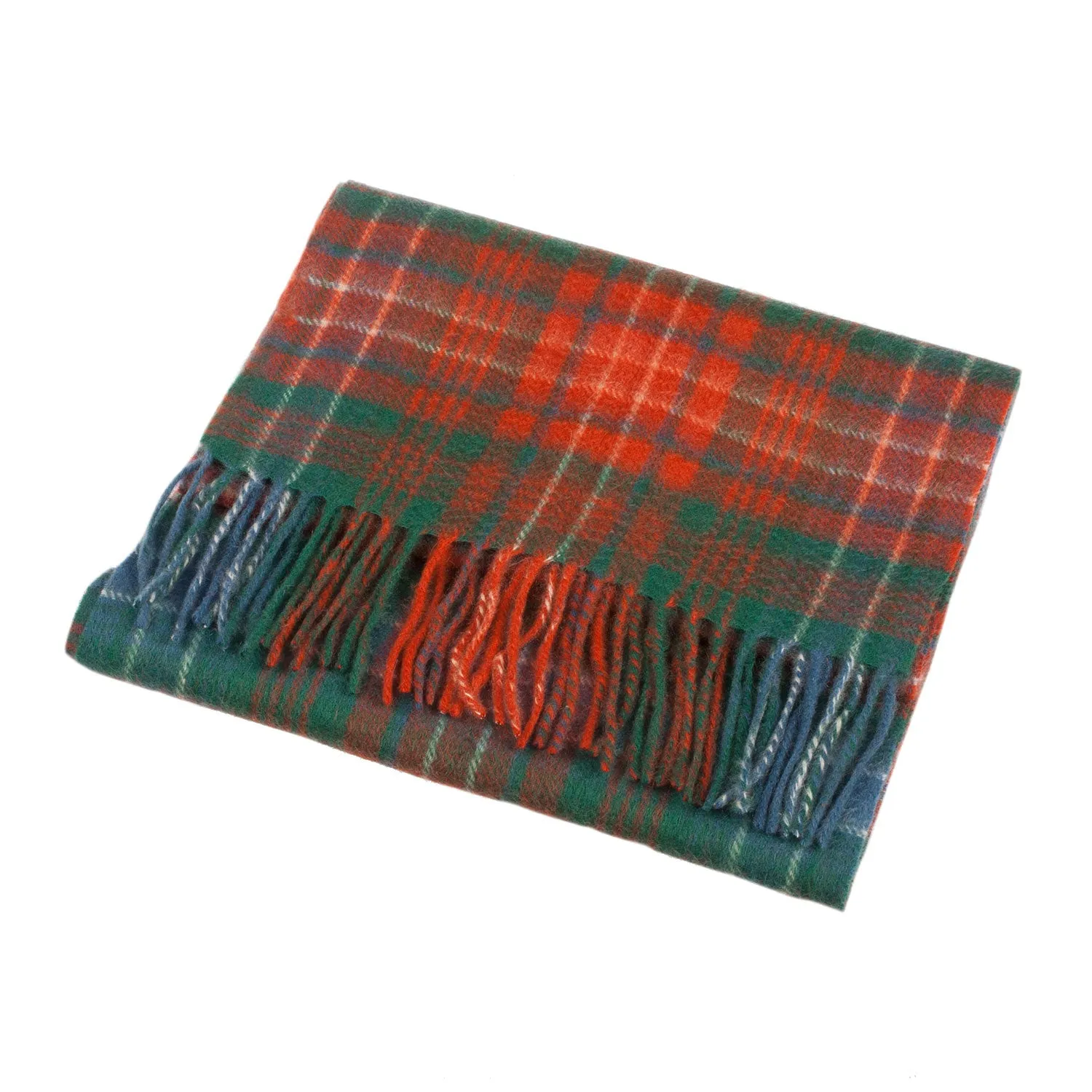 Cashmere Scottish Tartan Clan Scarf  Wilson Ancient