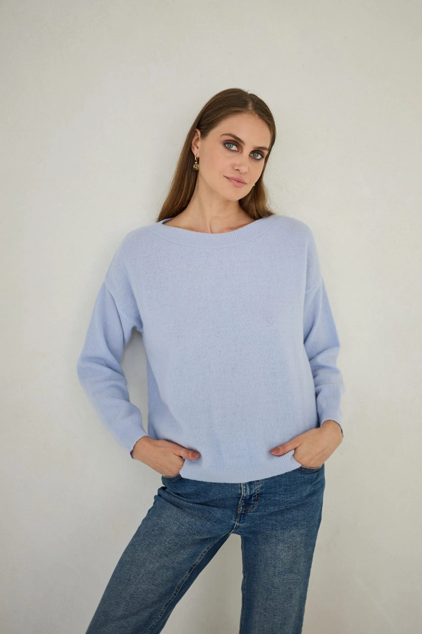 Cashmere Sweater Juliette Pale Blue