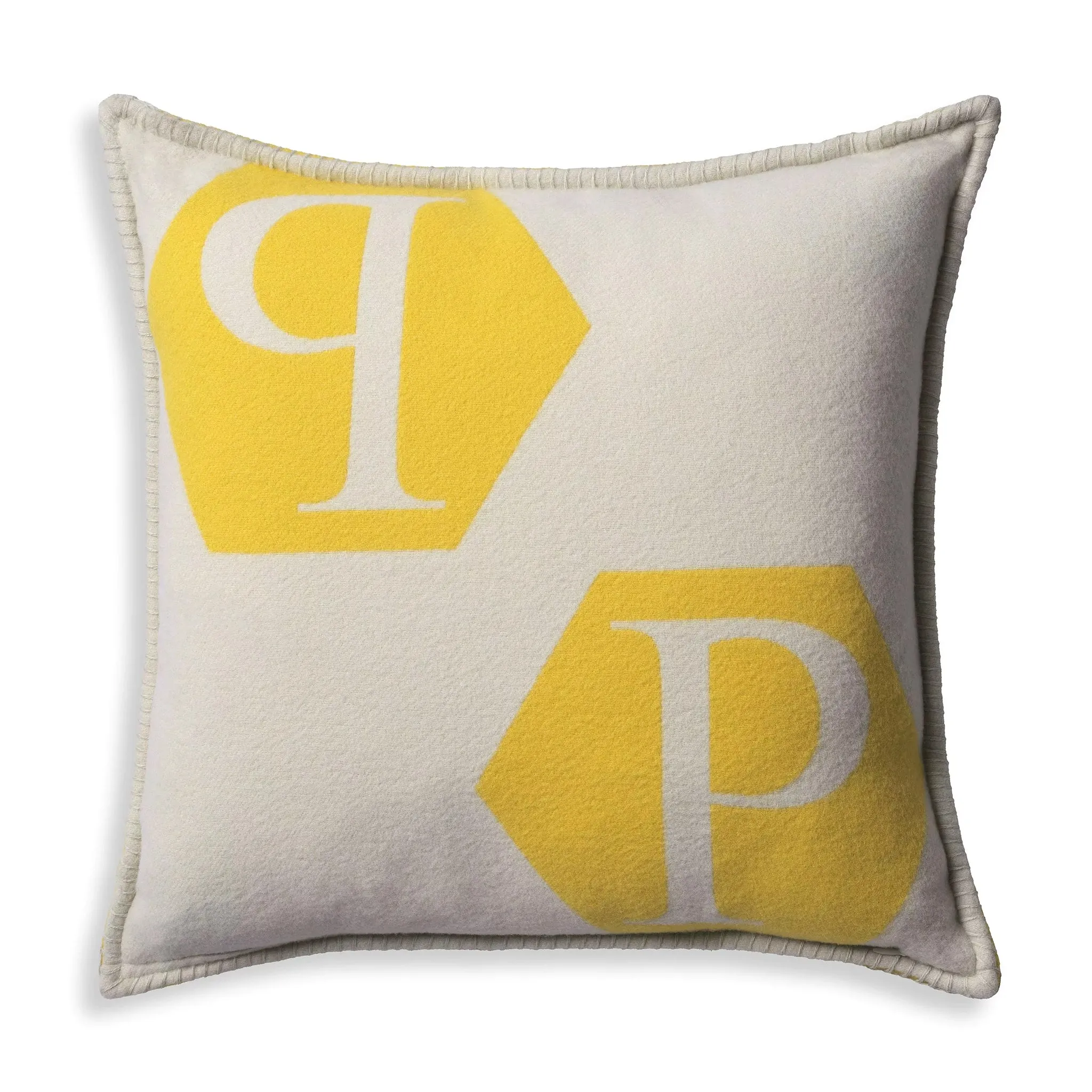 CASHMERE YELLOW CUSHION PP