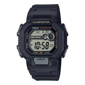 Casio Digital Black Resin Band Watch W737HX-1A W-737HX-1A