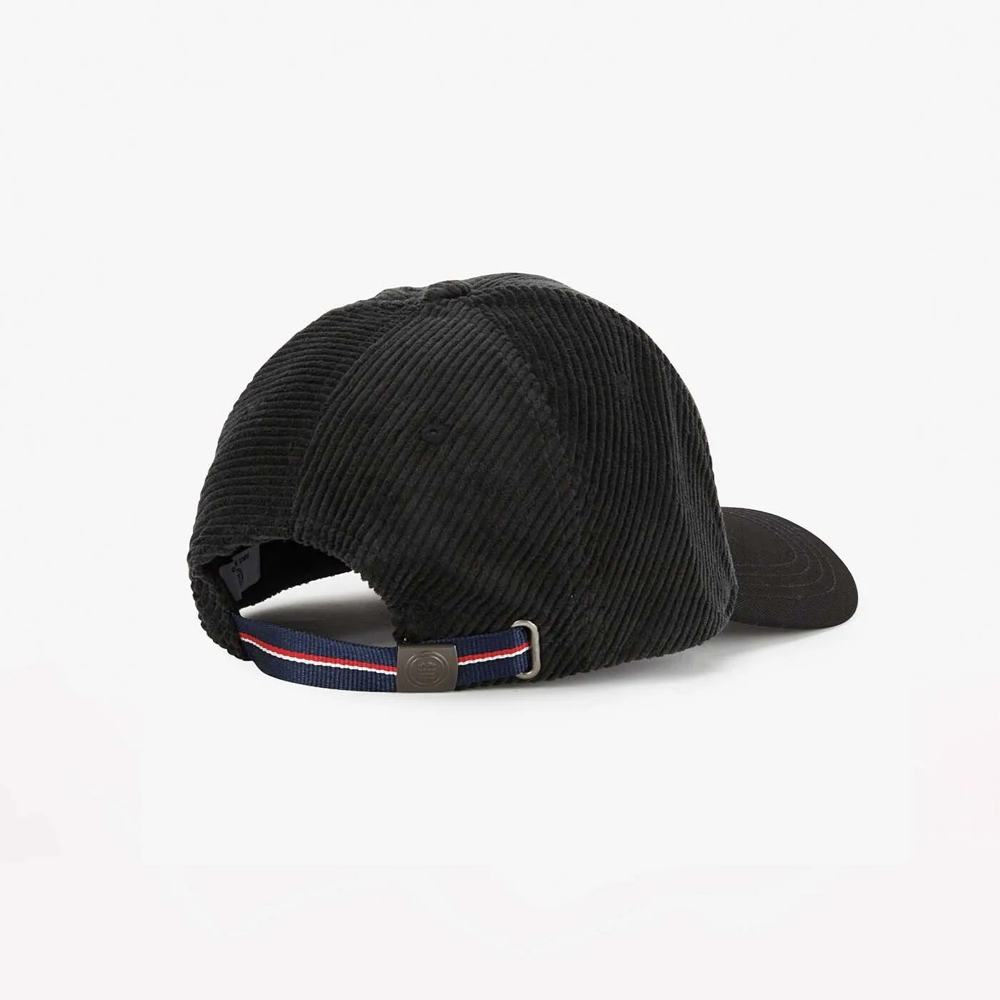 Casquette baseball unie velours noir