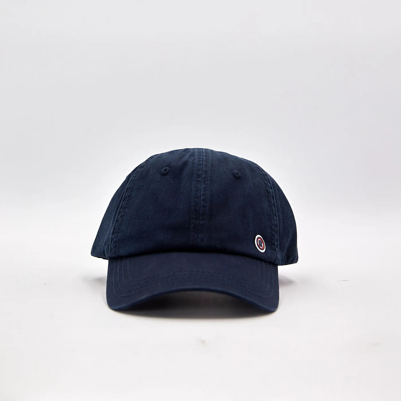 Casquette en coton bleu foncé