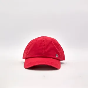 Casquette en coton rouge