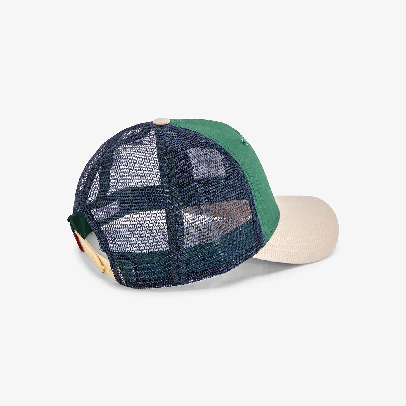 Casquette Trucker bicolore vert sapin