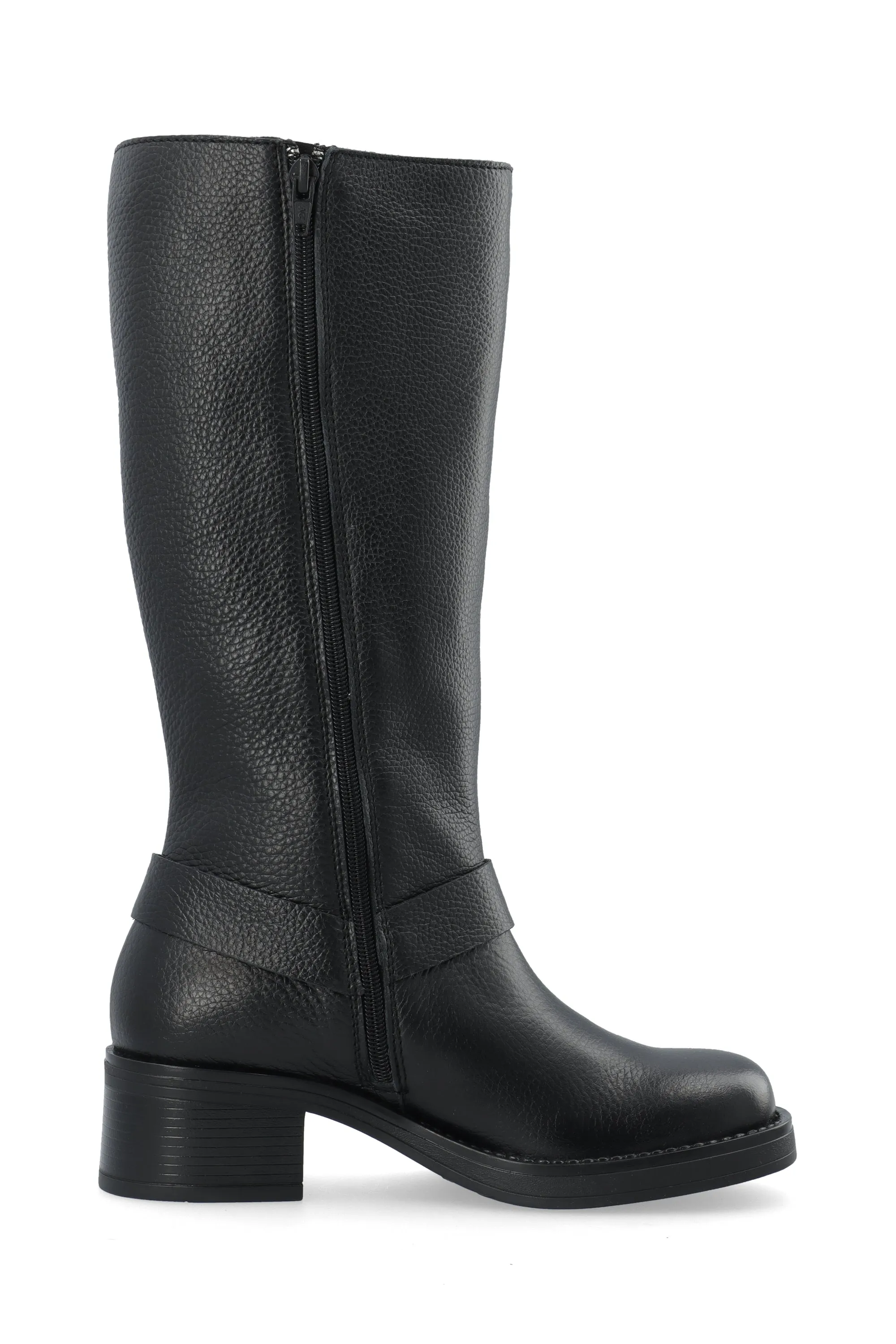 CASRIKKE Tall Biker Boot Leather