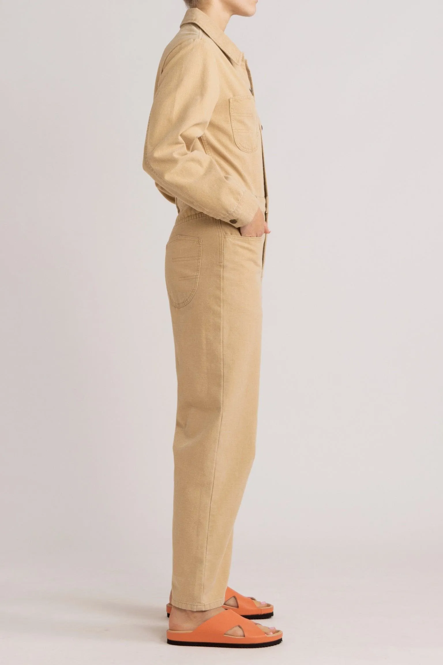 Cassidy Cotton Twill Jumpsuit