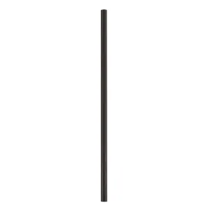 Castell and Vince 12" Replacement Rod for Linear Pendants, Matte Black (16mm)