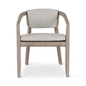 Castle Line Elisa Armchair – Grey and Beige