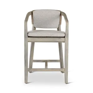 Castle Line Elisa Counter Stool – Grey and Beige