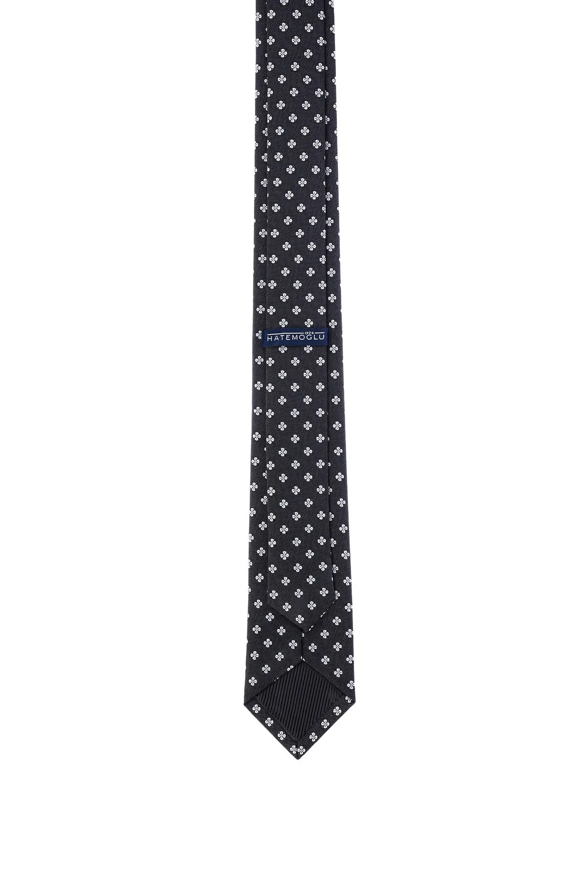 Casual 2.5-inch Slim Black Tie, Navy 15