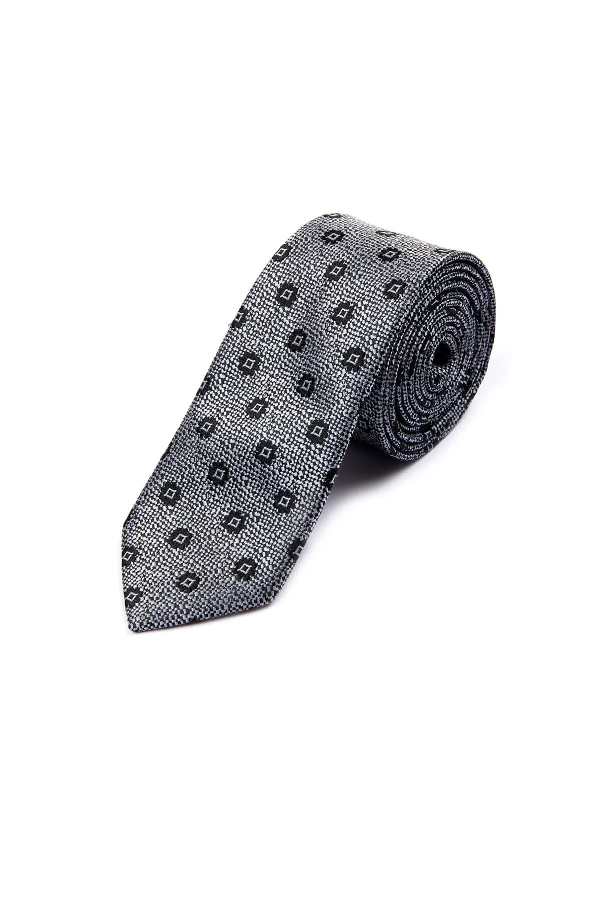 Casual 2.5-inch Slim Gold Tie, Black 49