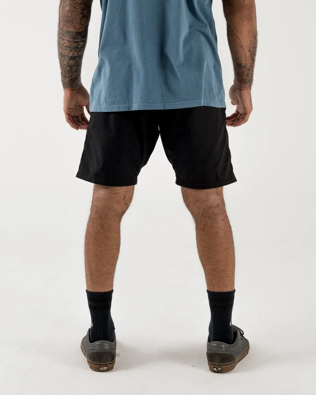 Casual Gi Shorts - Black