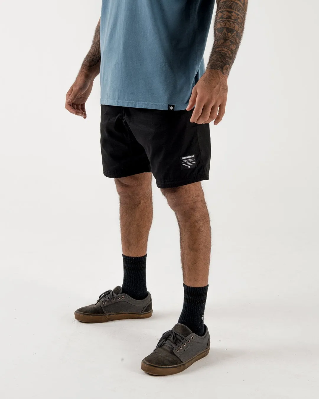 Casual Gi Shorts - Black