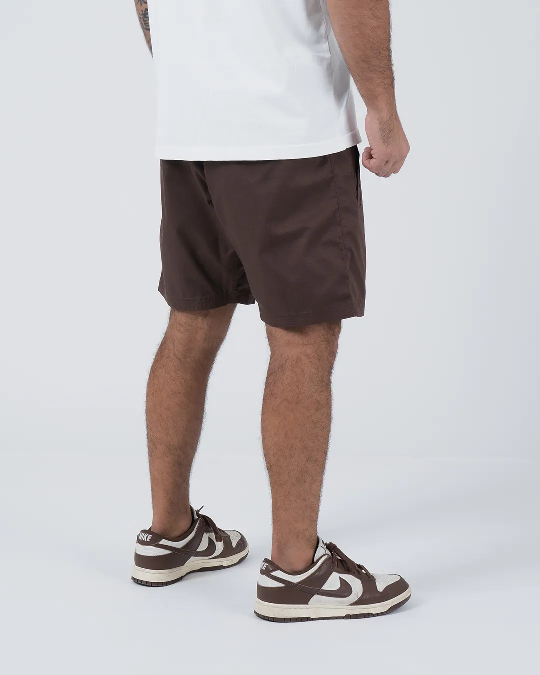 Casual Gi Shorts - Brown