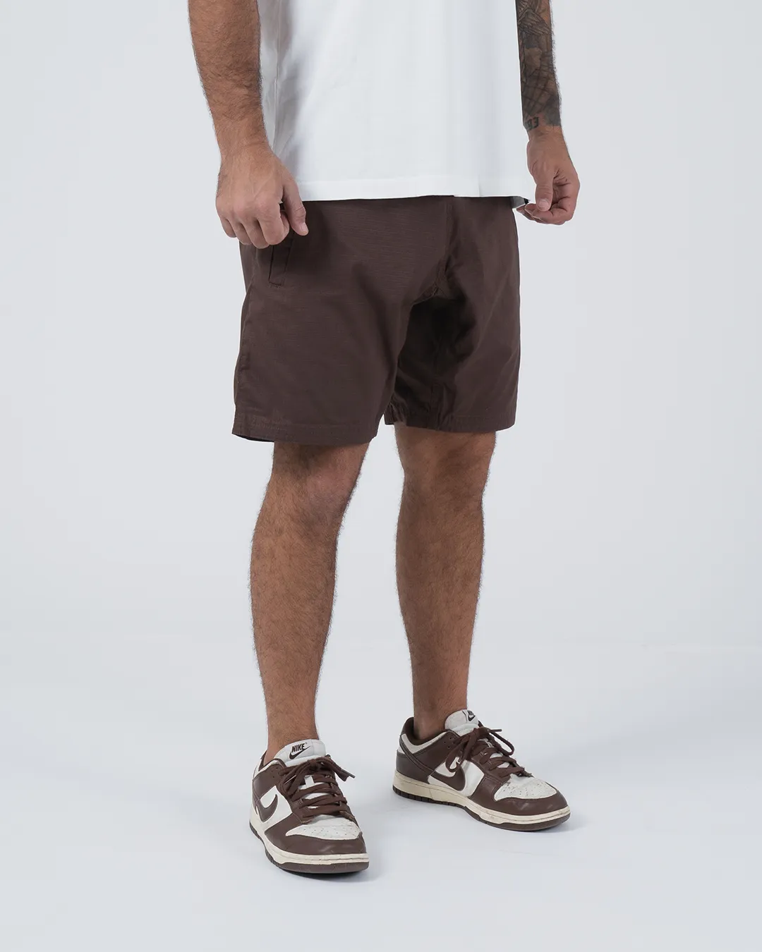 Casual Gi Shorts - Brown