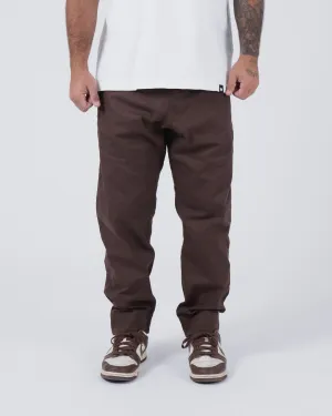 Casual Rip Stop Gi Pant - Brown