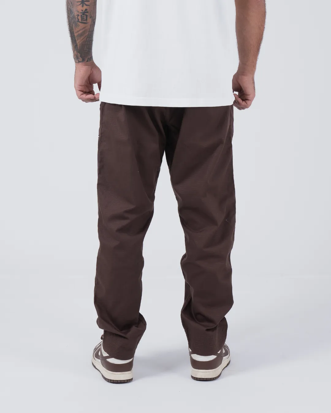 Casual Rip Stop Gi Pant - Brown