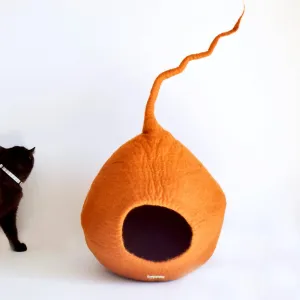 Cat Cave - Pod Burnt Orange