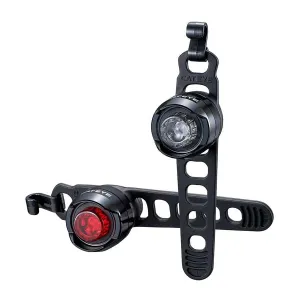 Cat Eye ORB Rechargeable Bike Light Set (F/R)