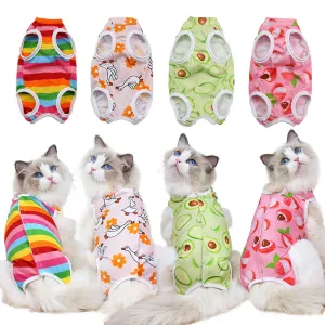 Cat Sterilization Clothes after Surgery Fruit Series Four Seasons Pet Clothes