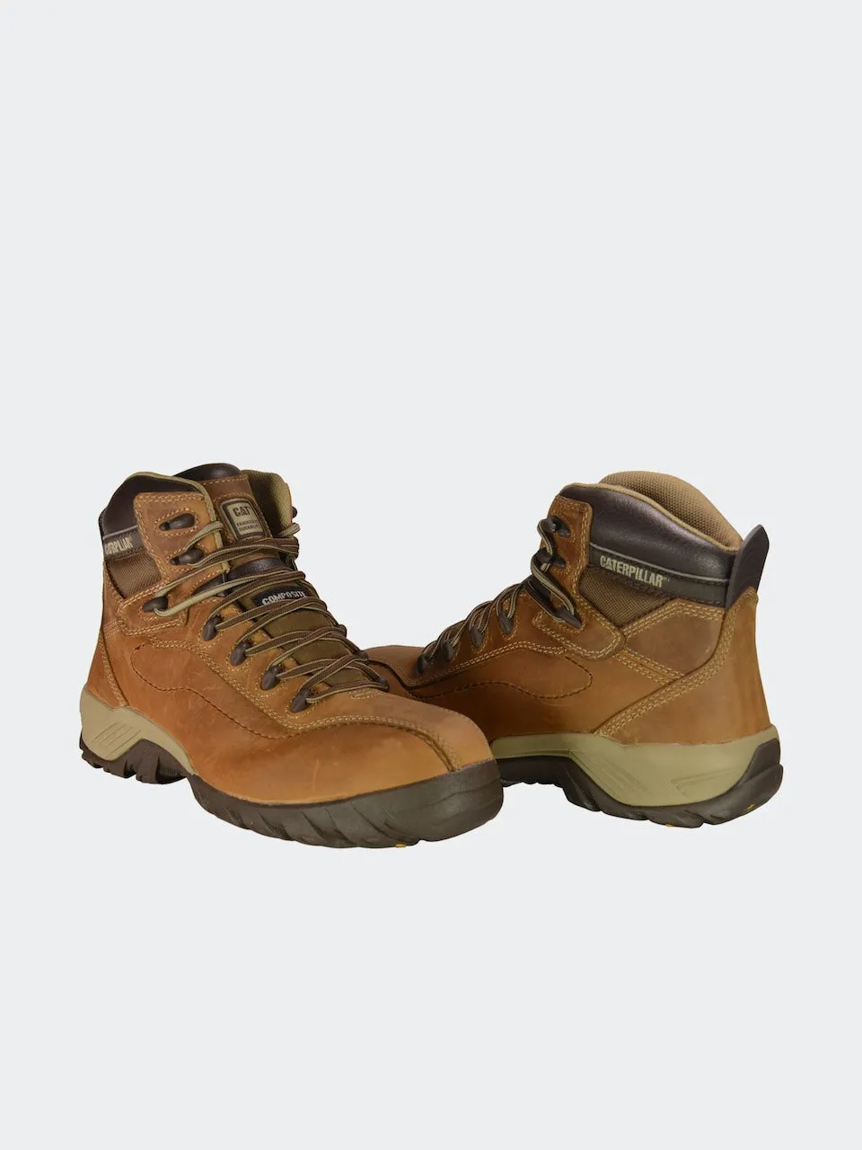 Caterpillar Men's Nitrogen Composite-Toe Work Boots