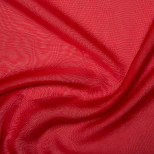 Cationic Chiffon - Bright Red