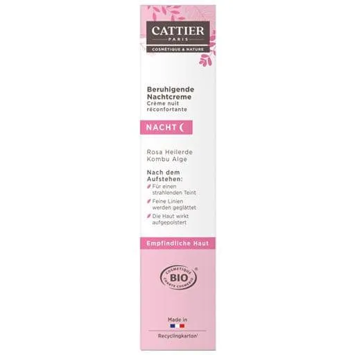 CATTIER Tendre cocon soothing night cream