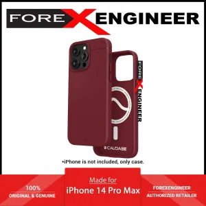 Caudabe Sheath for iPhone 14 Pro Max (MAGSAFE version) - Crimson Red