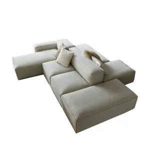 Cavella Sectional Island L-Shape Sofa