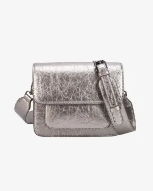 CAYMAN POCKET SHINY STRUCTURE - Metallic Grey