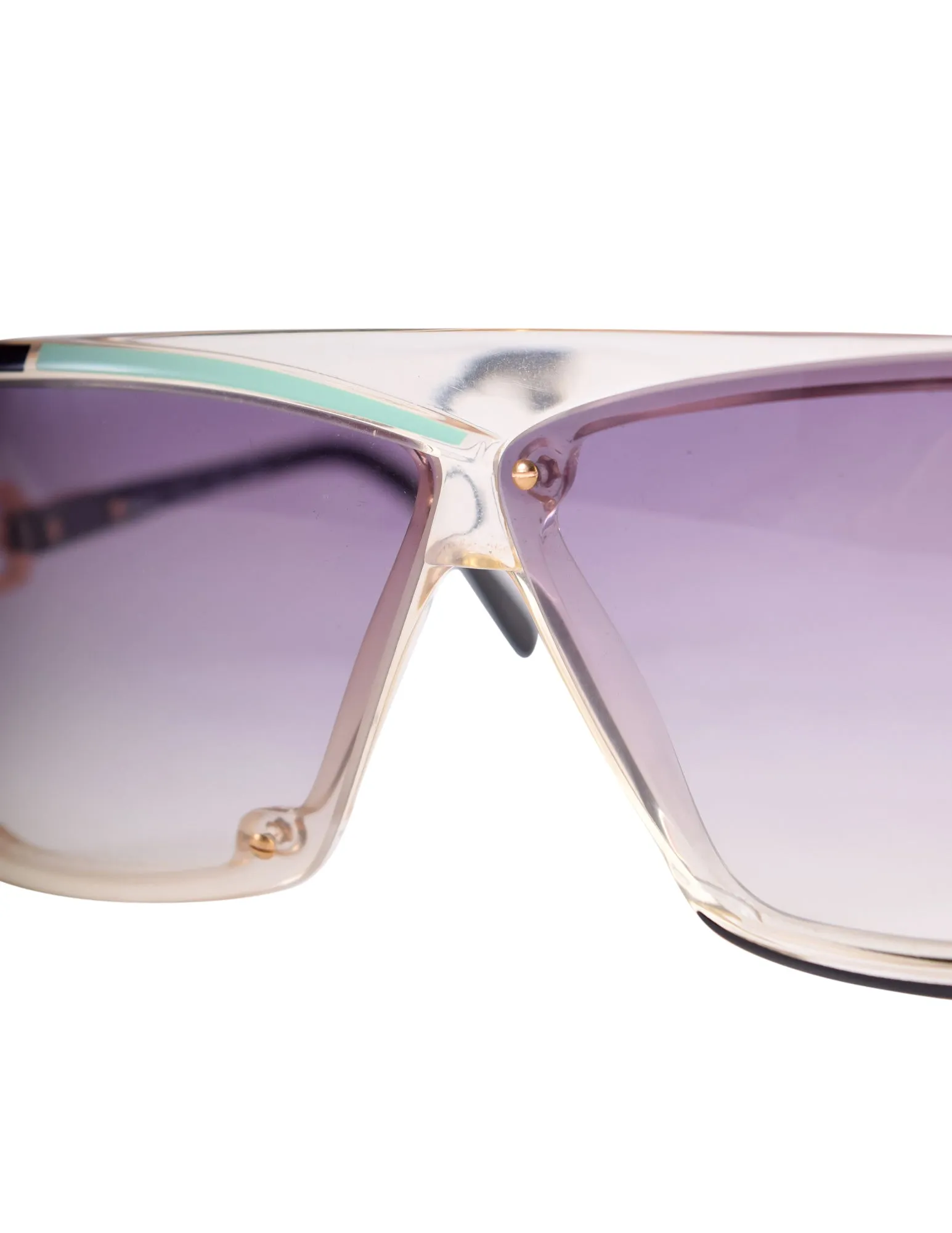 Cazal Vintage 859 277 Navy Blue and Seafoam Sunglasses