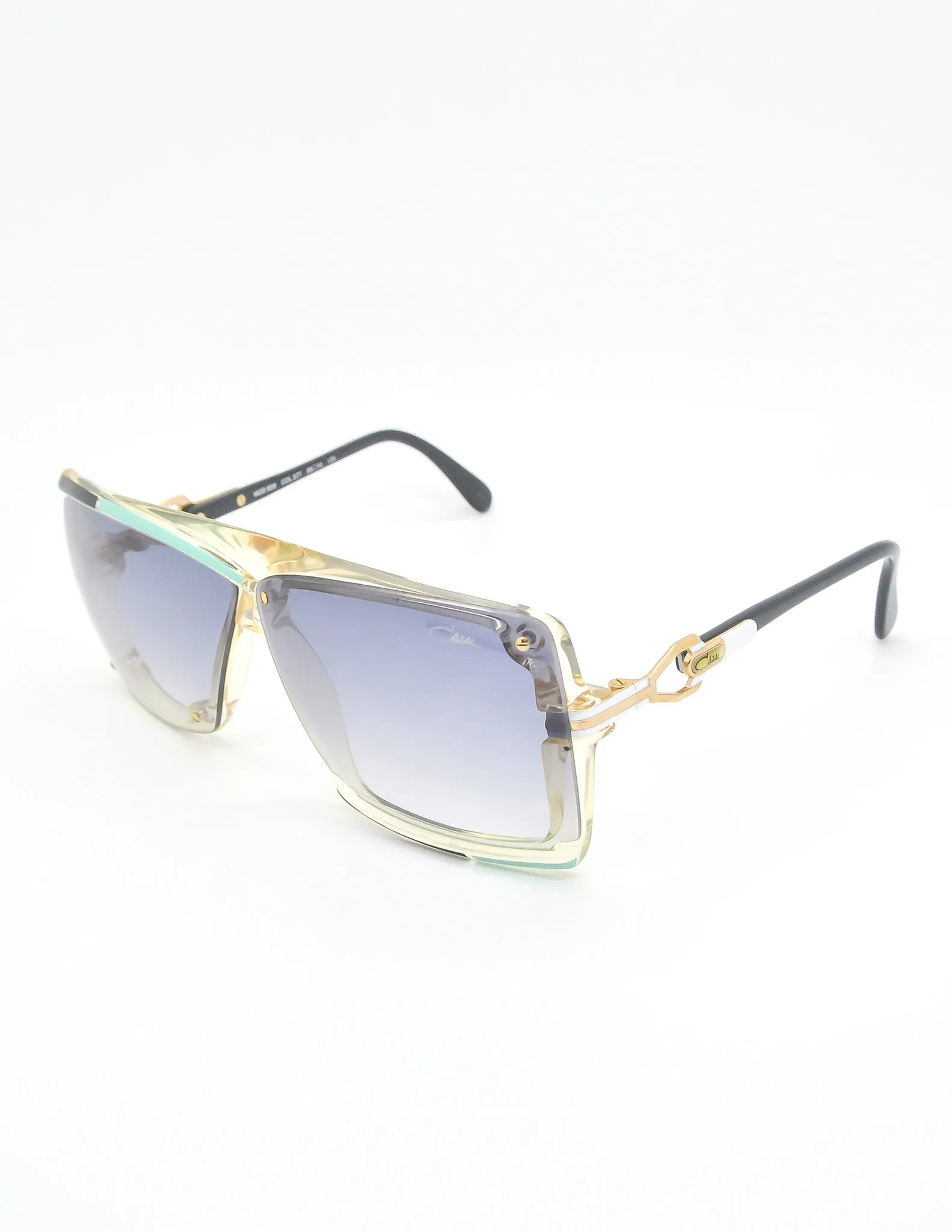 Cazal Vintage Navy Blue and Seafoam Sunglasses 859 277