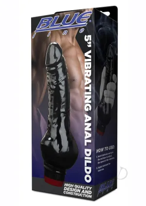 Cb Gear Vibrating Anal Dildo 5 Black