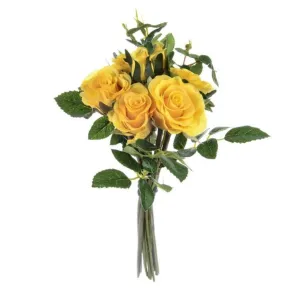 CB Imports 25cm Yellow Pippa Rose Bundle