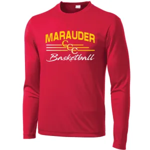 CCC Marauder Basketball NEW Long Sleeve Drifit T-shirt - LIMITED QUANTITIES - ONLY AVAILABLE WHILE SUPPLIES LAST