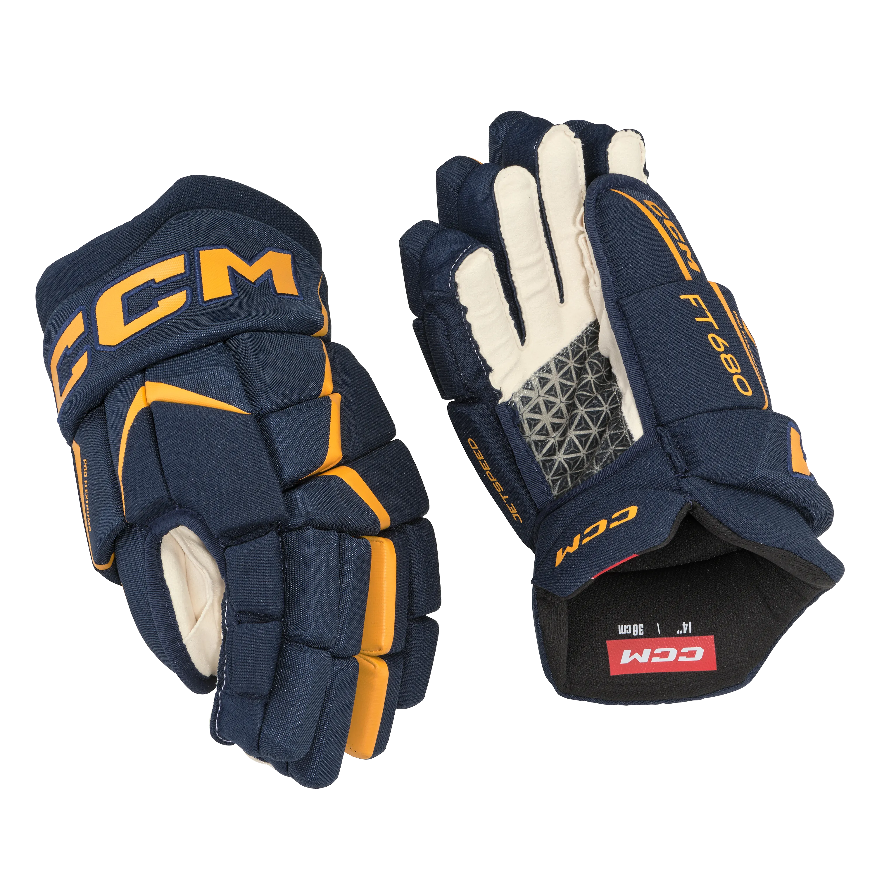 CCM JetSpeed FT680 Junior Hockey Gloves