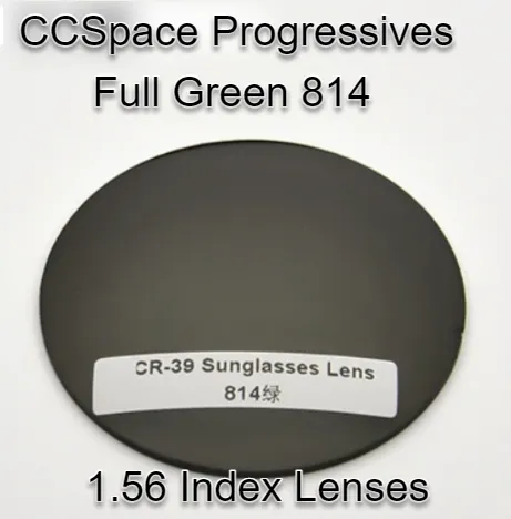 CCSpace Aspheric Progressive Vision Dyed CR-39 Lenses